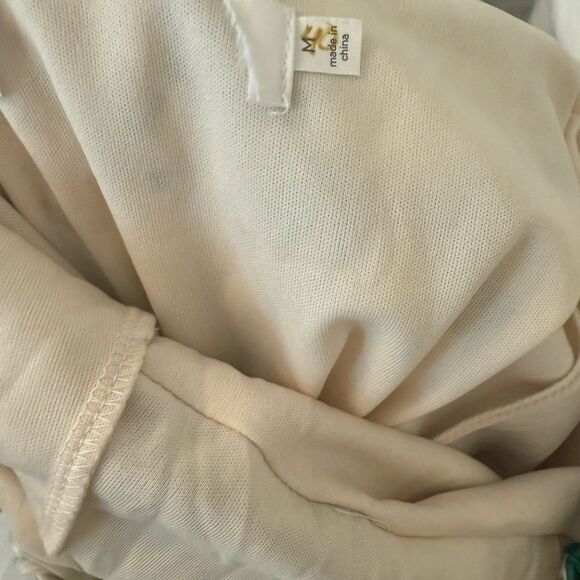 NWOT ASTR the label Florecita Dress in Green Cream Burnout-X28 - Picture 7 of 8